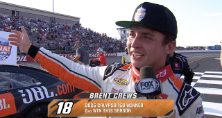 Brent Crews’ Victory Lane interview at Lucas Oil IRP